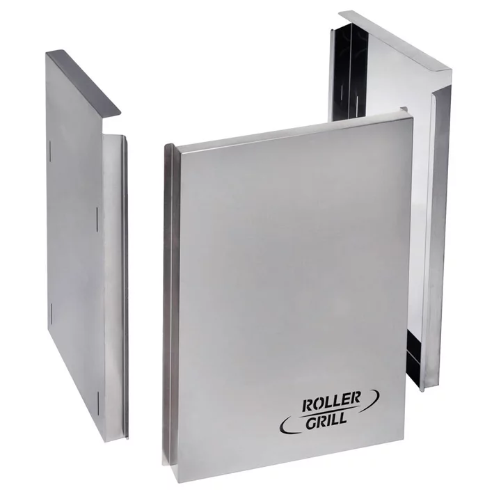 ROLLER GRILL International PŘEDNÍ A BOČNÍ NEREZOVÝ KRYT PRO GRILY 900 MM - HB53177