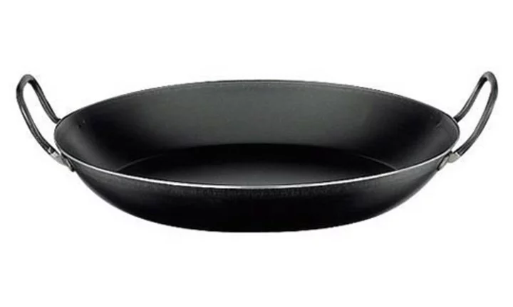 PÁNEV PAELLA - 2 DRŽADLA - ČERNÁ OCEL
