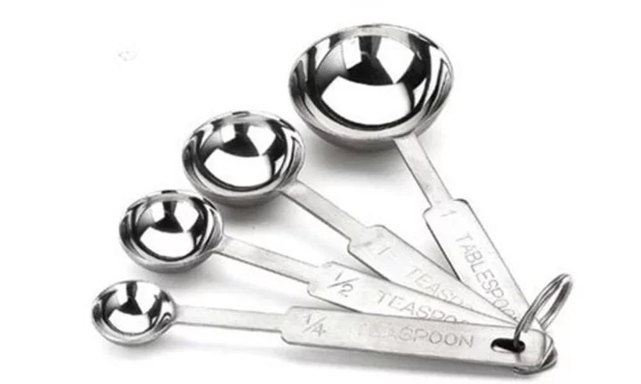 Sambonet Paderno Industrie ODMĚRKY NEREZOVÉ - SADA 4 LŽIČEK