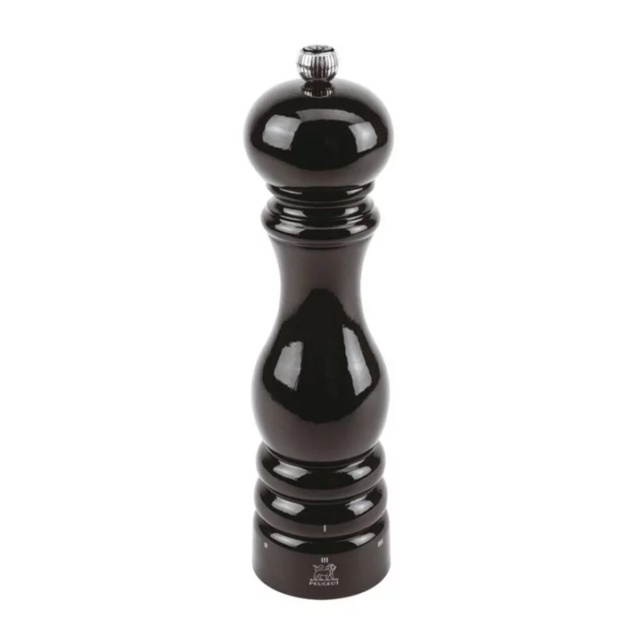 MLÝNEK NA PEPŘ, zn. PEUGEOT - PARIS, výška 22 cm, černá lakovaná