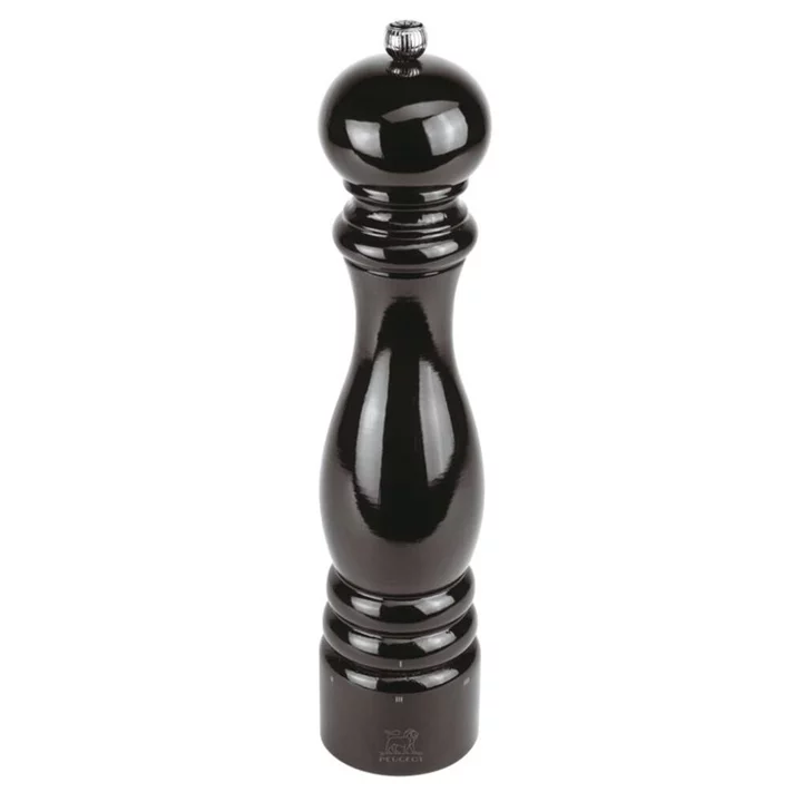 MLÝNEK NA PEPŘ, zn. PEUGEOT - PARIS, výška 30 cm, černá lakovaná