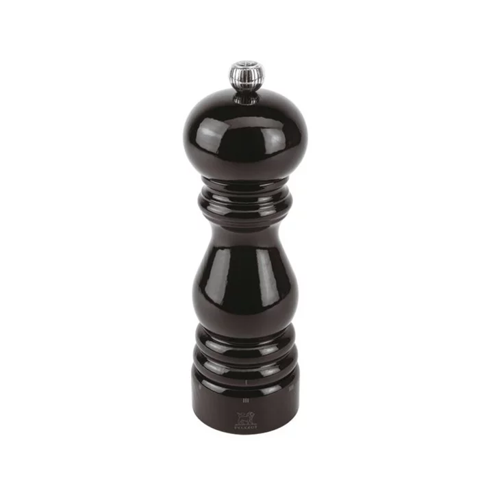 MLÝNEK NA SŮL, zn. PEUGEOT - PARIS, výška 18 cm, černá lakovaná