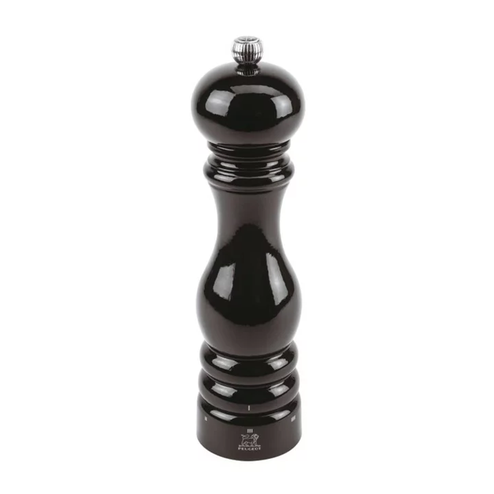 MLÝNEK NA SŮL, zn. PEUGEOT - PARIS, výška 22 cm, černá lakovaná