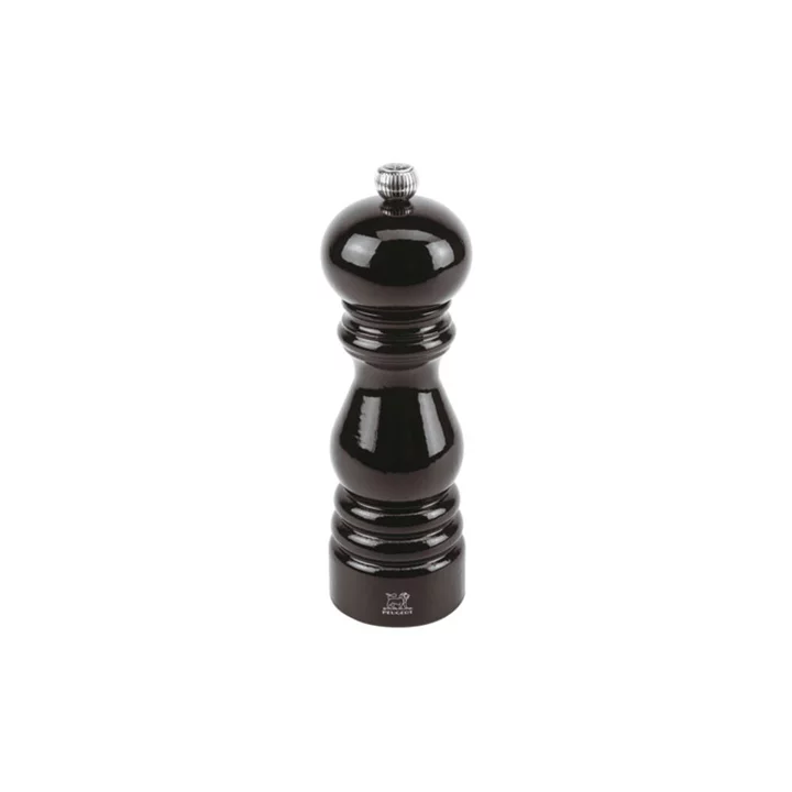 MLÝNEK NA SŮL, zn. PEUGEOT - PARIS, výška 18 cm, černá lakovaná