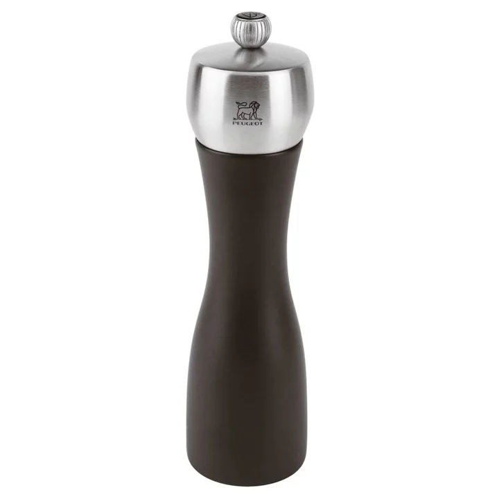 MLÝNEK NA PEPŘ, zn. PEUGEOT - FIDJI výška 20 cm, černá matná