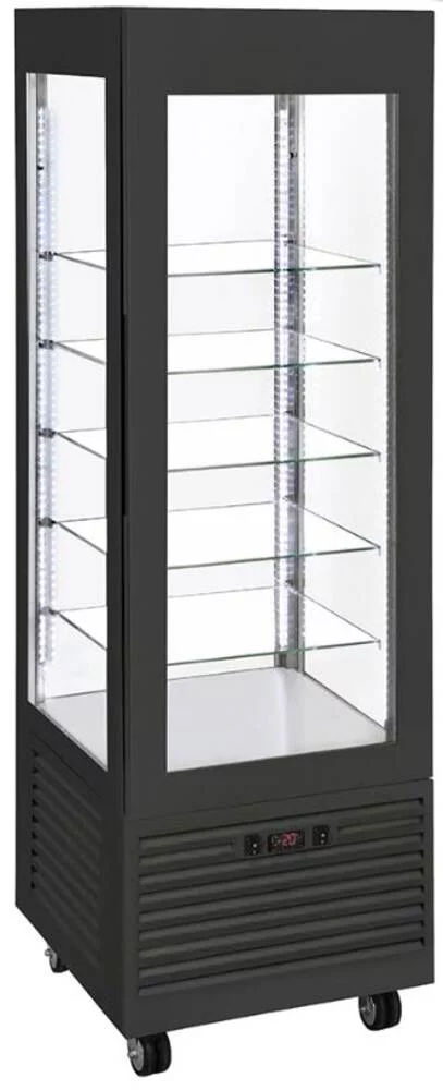 VITRÍNA SKŘÍŇOVÁ MRAZÍCÍ RDN 600 FB BLACK