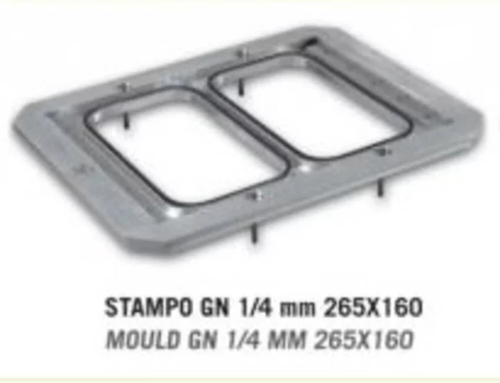 FORMA STAMPO GN 1/4 265/160 mm, DVA OTVORY - VG 600/800 LCD