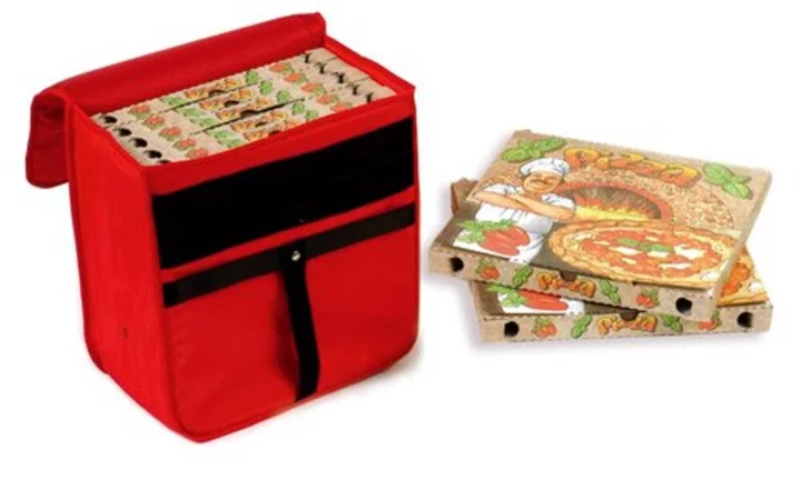Sambonet Paderno Industrie TERMOTAŠKA PŘEPRAVNÍ NA PIZZU - PRO 5-6 KRABIC
