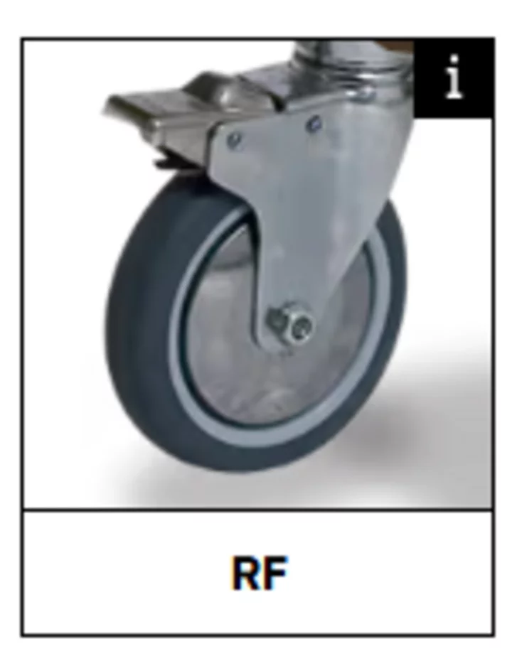 ROCAM LOSI s.r.l. 2 KOLEČKA S BRZDOU