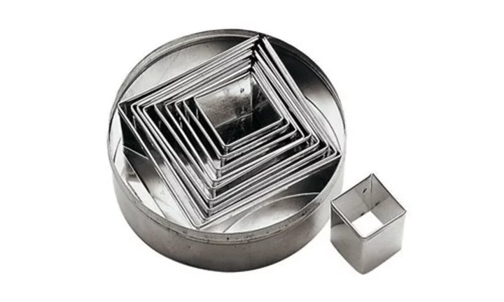 Sambonet Paderno Industrie VYKRAJOVÁTKA - ČTVEREC - 6 ks