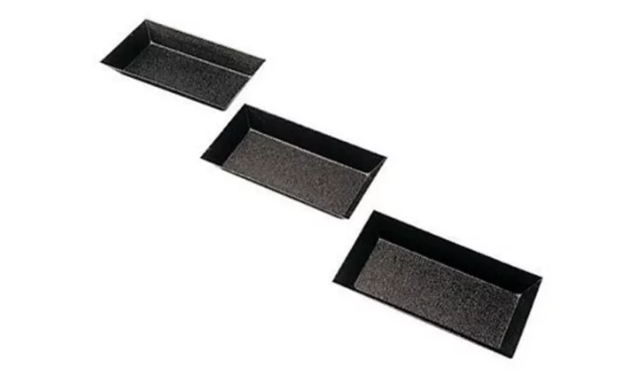 Sambonet Paderno Industrie FORMA OBDÉLNÍKOVÁ - NEPŘILNAVÝ POVRCH, rozměr 10 x 5 cm (6 ks)