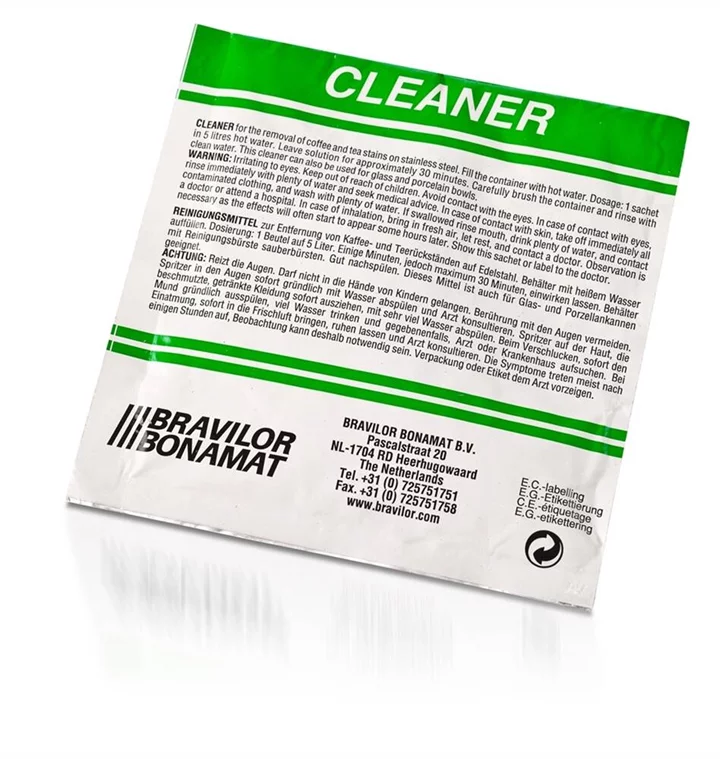 Bravilor Bonamat B.V. CLEANER - 15 g (60 ks)