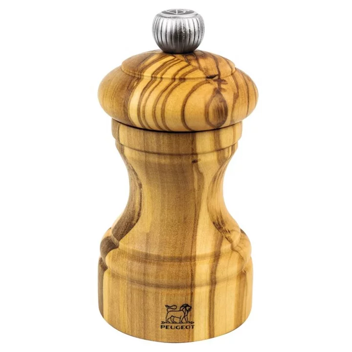 MLÝNEK NA SŮL, zn PEUGEOT - BISTRO OLIVE - výška 10 cm, olivové dřevo