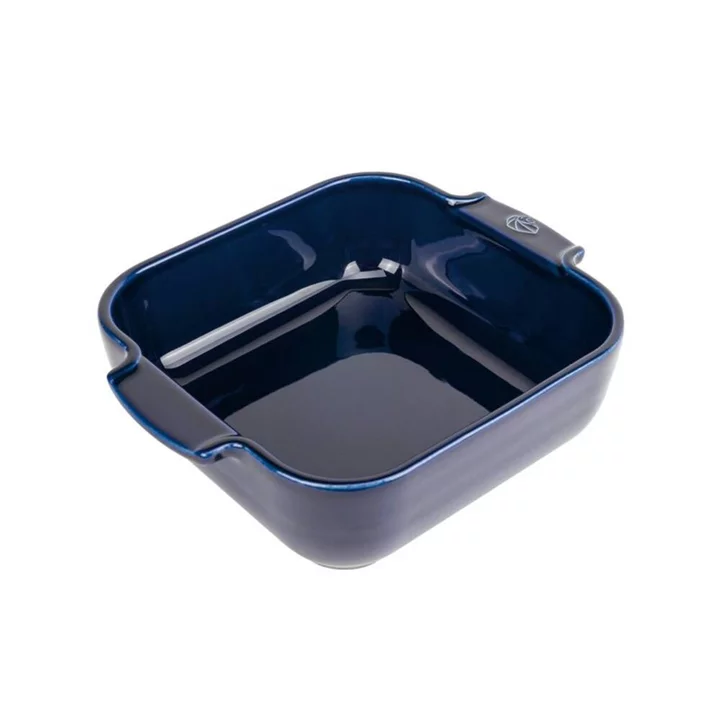 ČTVERCOVÝ ZAPÉKACÍ PEKÁČ, zn. PEUGEOT - APPOLIA, kapacita 1,1 l, modrá