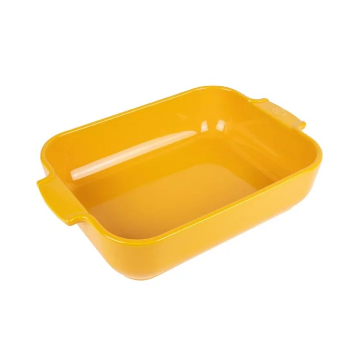 OBDÉLNÍKOVÝ ZAPÉKACÍ PEKÁČ, zn. PEUGEOT - APPOLIA, kapacita 2,7 l, žlutá