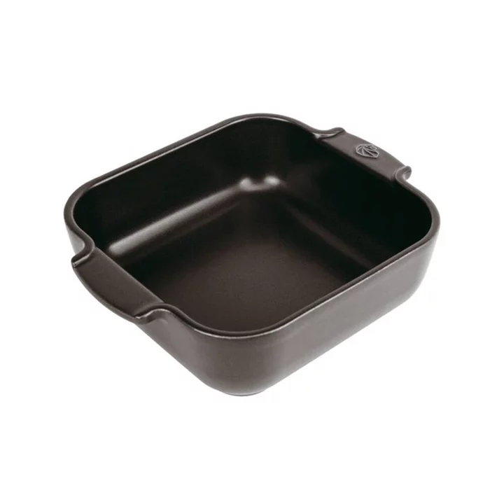 ČTVERCOVÝ ZAPÉKACÍ PEKÁČ, zn. PEUGEOT - APPOLIA, kapacita 1,1 l, černá