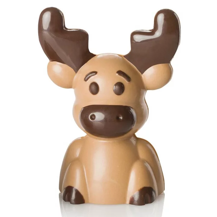 3D FORMA NA PRALINKY - VÁNOČNÍ SOB, výška 12 cm