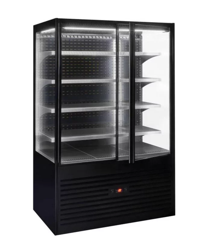 ROLLER GRILL International VITRÍNA SKŘÍŇOVÁ CHLADÍCÍ SAMOOBSLUŽNÁ SSC 1200 - ČERNÁ