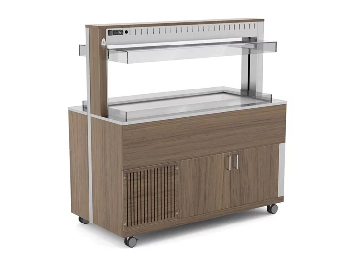 ROCAM LOSI s.r.l. SALÁTOVÝ BAR STŘEDOVÝ CHLAZENÝ ATHENA 3 PR/M - 3x GN 1/1
