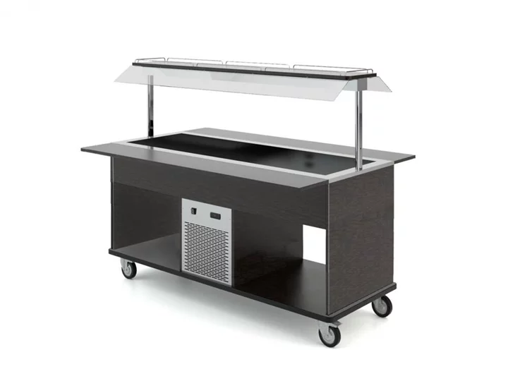 ROCAM LOSI s.r.l. SALÁTOVÝ BAR STŘEDOVÝ CHLAZENÝ HEKO 5 R - 5x GN 1/1