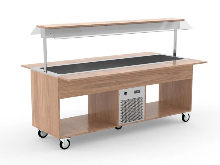 ROCAM LOSI s.r.l. SALÁTOVÝ BAR STŘEDOVÝ CHLAZENÝ HEKO 6 R - 6x GN 1/1
