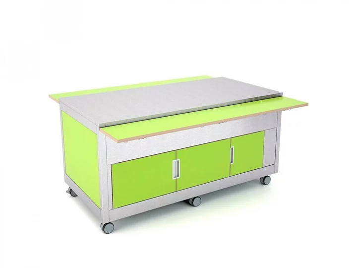 ROCAM LOSI s.r.l. SALÁTOVÝ BAR STŘEDOVÝ NEUTRÁLNÍ KIDS 4 N - 4x GN 1/1