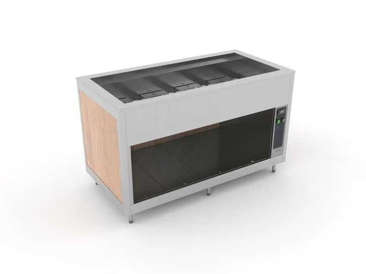 ROCAM LOSI s.r.l. SALÁTOVÝ BAR STŘEDOVÝ VYHŘÍVANÝ OMNIA 2 DRY - 2x GN 1/1