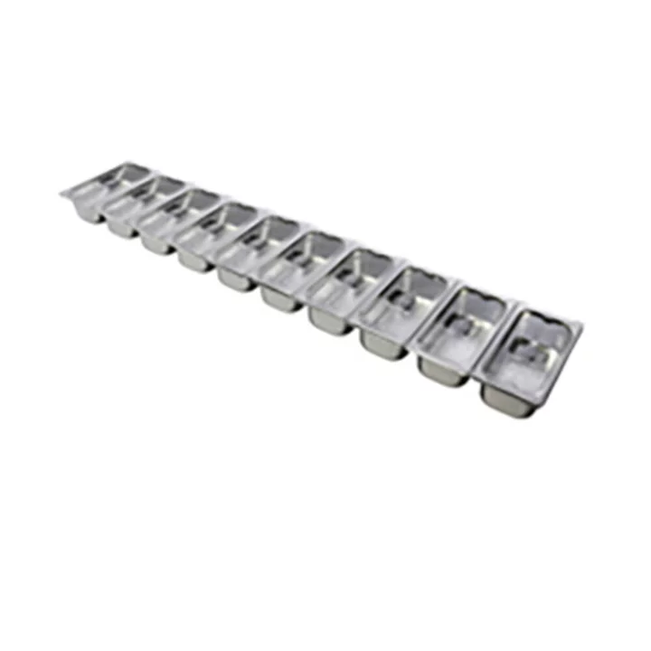Lincat Limited SADA 10x GN 1/3 - 100 MM S AKRYLÁTOVÝMI VÍKY