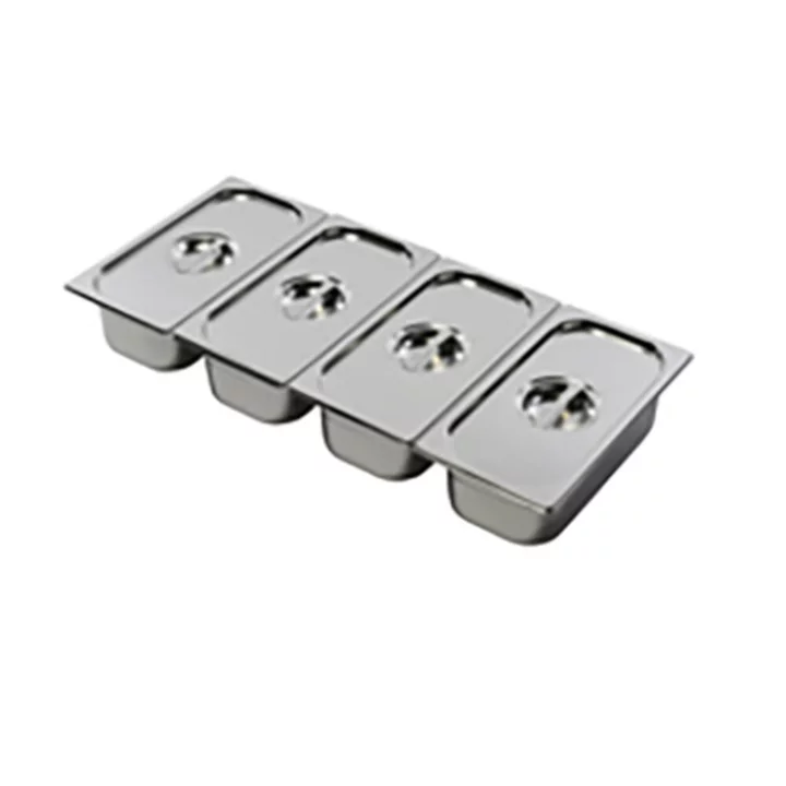 Lincat Limited SADA 4x GN 1/3 - 100 MM S NEREZOVÝMI VÍKY