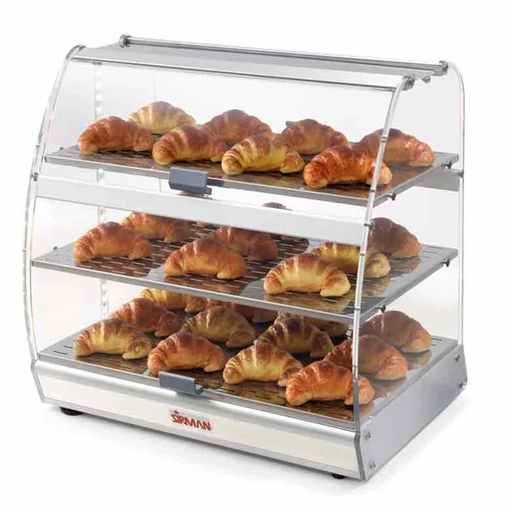 SIRMAN spa VITRÍNA STOLNÍ VISTA P3 BOLD BRIOCHE - VYHŘÍVANÁ