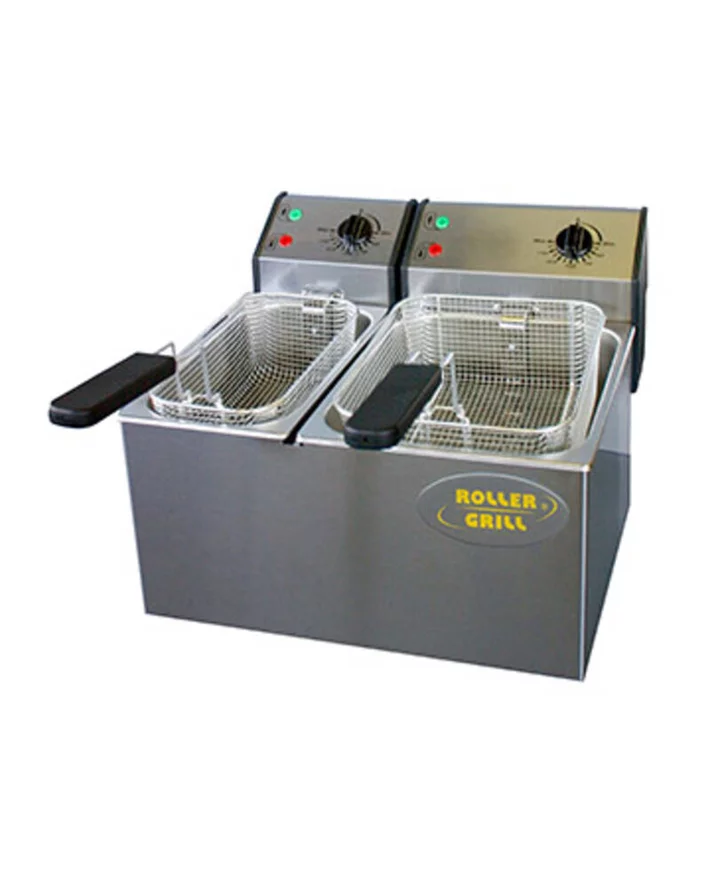FRITÉZA STOLNÍ ELEKTRICKÁ FD 50 + 80 - objem 5 + 8 l