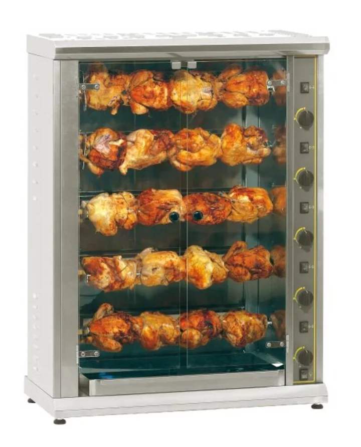 ROLLER GRILL International GRIL NA KUŘATA VELKOKAPACITNÍ RBG 200 - PLYNOVÝ