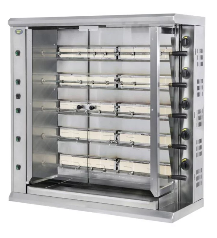 ROLLER GRILL International GRIL NA KUŘATA VELKOKAPACITNÍ RBG 30 - PLYNOVÝ