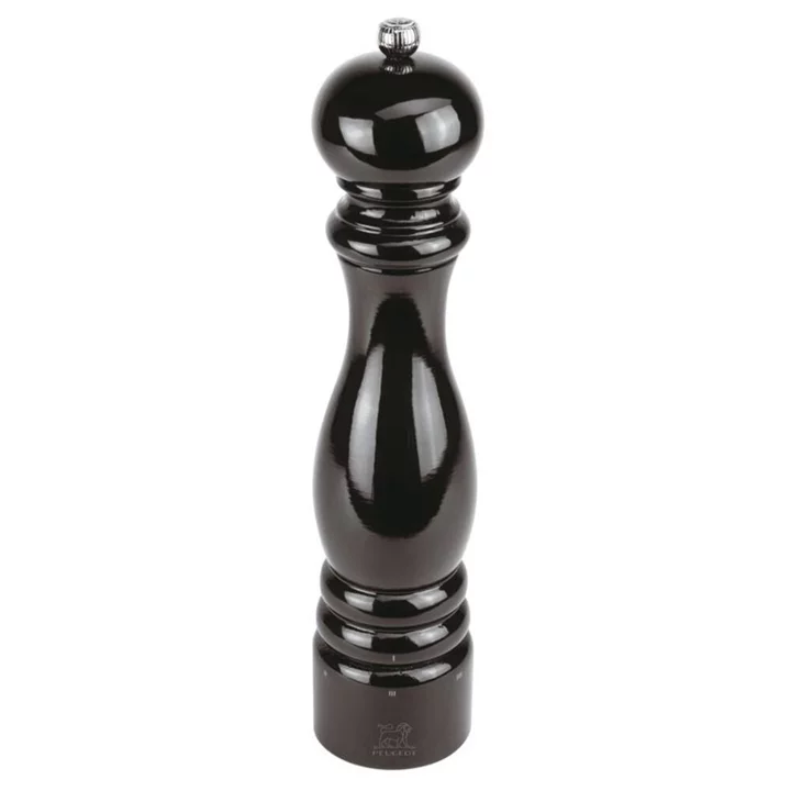 MLÝNEK NA SŮL, zn. PEUGEOT - PARIS, výška 30 cm, černá lakovaná
