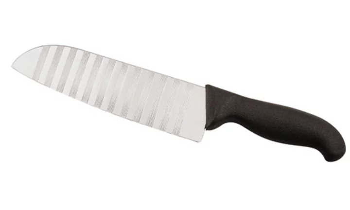 Sambonet Paderno Industrie NŮŽ NA ZELENINU SANTOKU, délka 18 cm