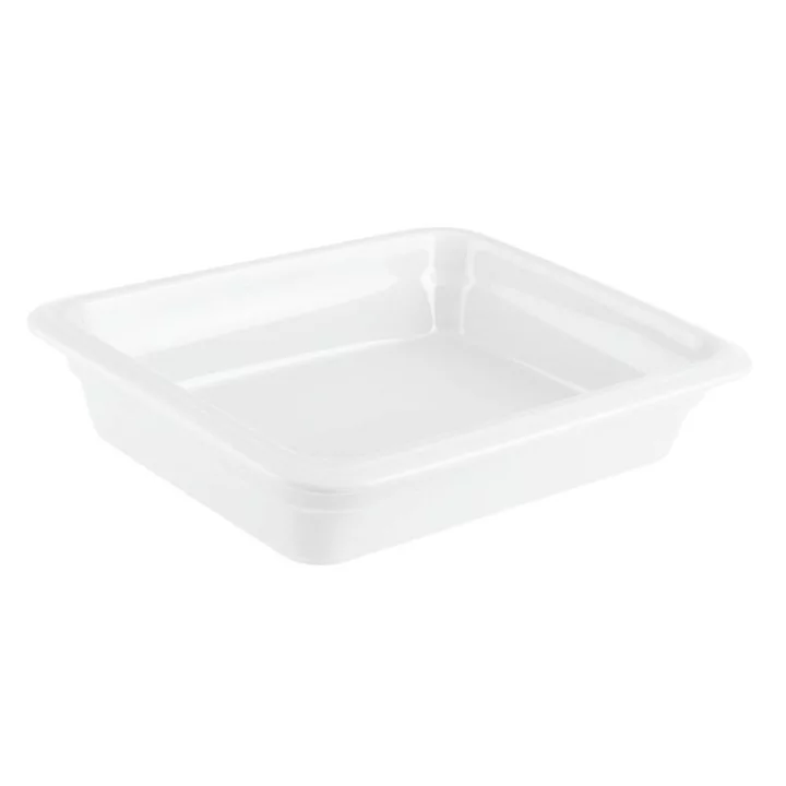 Sambonet Paderno Industrie GN 1/2 PORCELÁN BÍLÝ HLADKÁ - 65 MM