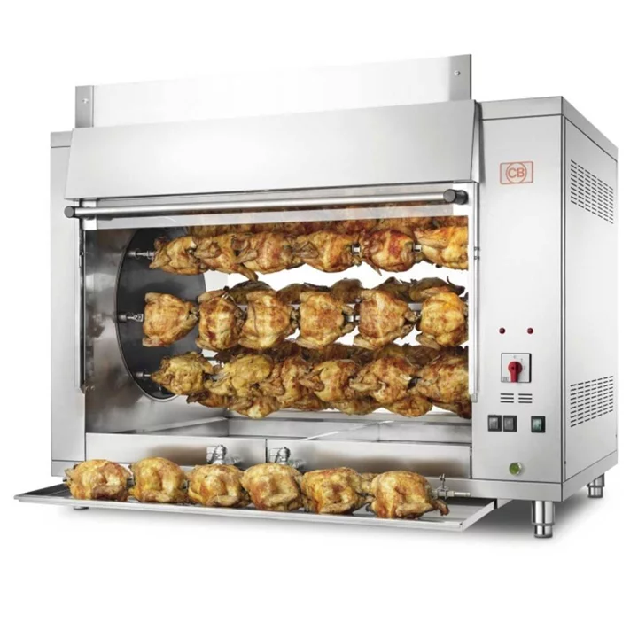 CB srl GRIL NA KUŘATA PLANETÁRNÍ P10/8(48P) - PLYNOVÝ