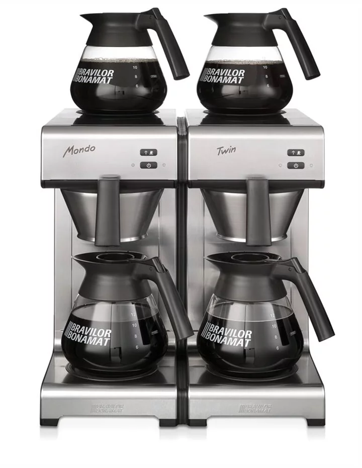 PŘEKAPÁVAČ KÁVY MONDO TWIN 400 V - 4 KONVICE