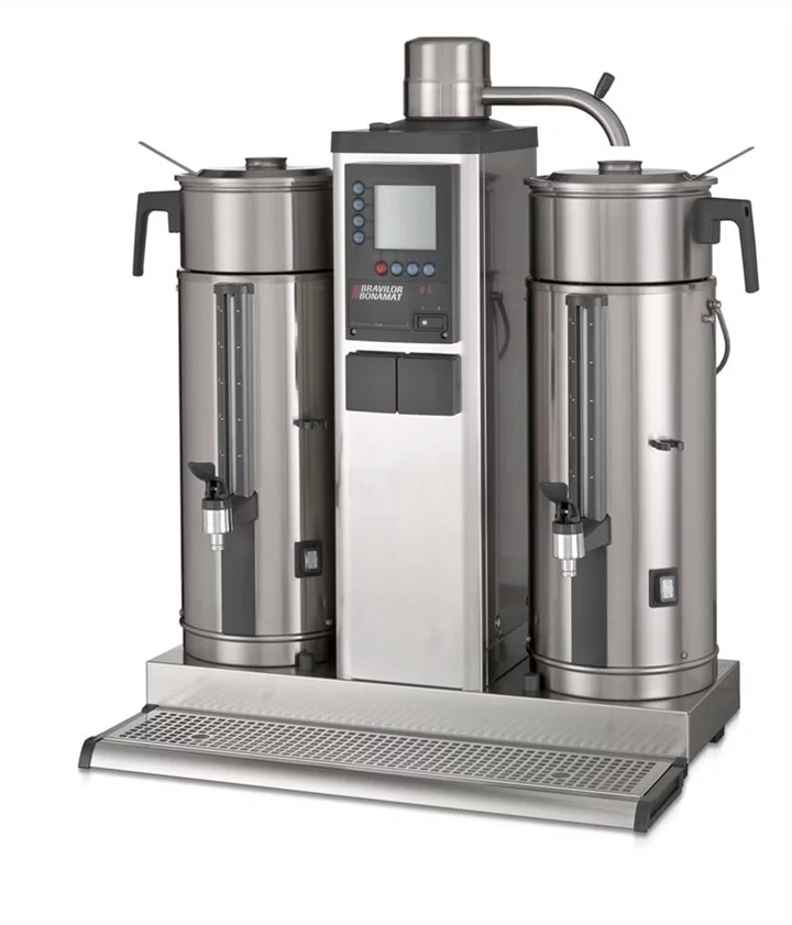 Bravilor Bonamat B.V. PŘEKAPÁVAČ KÁVY STOLNÍ B5 400V - 2x5L - KOŠOVÉ FILTRY