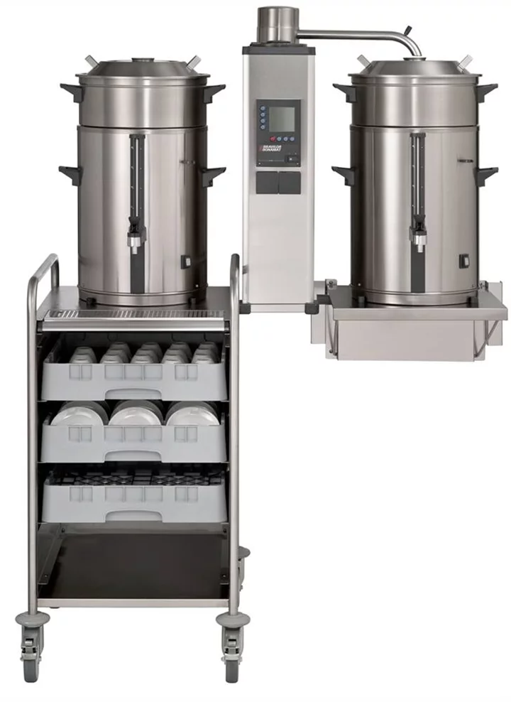 Bravilor Bonamat B.V. PŘEKAPÁVAČ KÁVY NÁSTĚNNÝ B5 W 230V - 2x5L - KOŠOVÉ FILTRY
