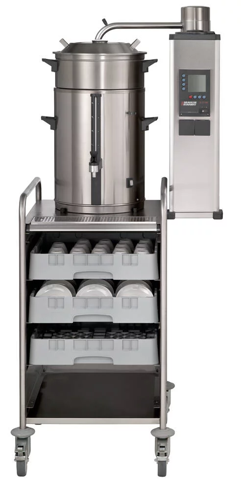 Bravilor Bonamat B.V. PŘEKAPÁVAČ KÁVY NÁSTĚNNÝ B40 W 400V - L/R - 1x40L - PLOCHÉ FILTRY