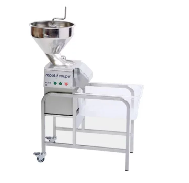 ROBOT COUPE s.n.c. KROUHAČ ZELENINY CL 55 E/A, 230V S AUTOMATICKOU HLAVOU + PODSTAVEC 1/1 GN