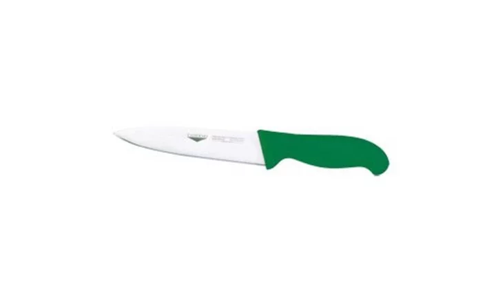NŮŽ KUCHYŇSKÝ, délka 16 cm, rukojeť zelená