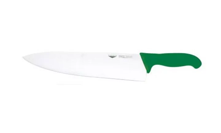 NŮŽ KUCHYŇSKÝ, délka 30 cm, rukojeť zelená
