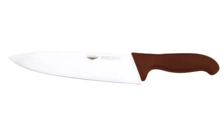 NŮŽ KUCHYŇSKÝ, délka 23 cm, rukojeť hnědá