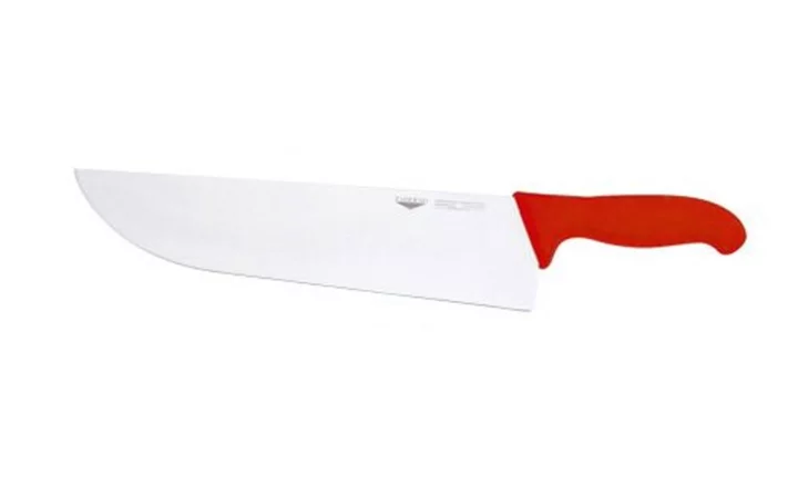 NŮŽ KUCHYŇSKÝ, délka 30 cm, rukojeť červená