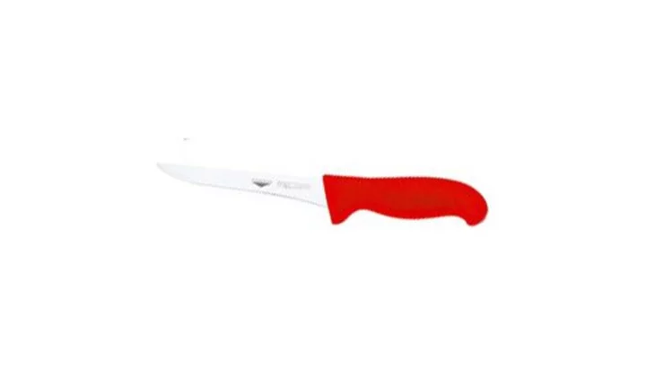 NŮŽ VYKOŠŤOVACÍ, délka 14 cm, rukojeť červená