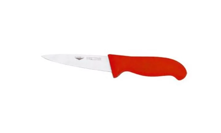 NŮŽ VYKRVOVACÍ, délka 12 cm, rukojeť červená