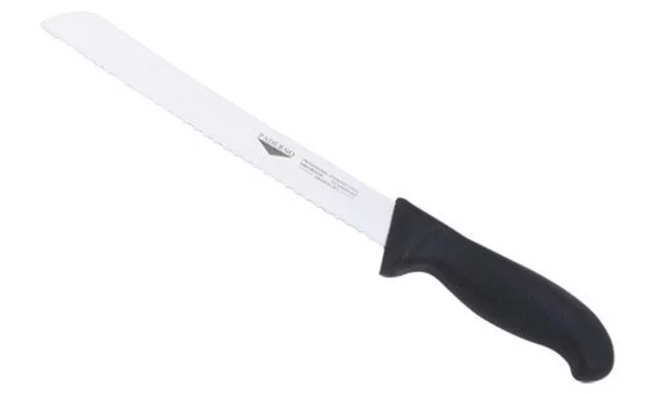 NŮŽ NA CHLÉB, délka 21 cm, rukojeť černá