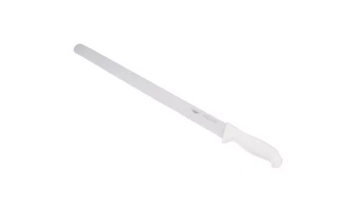 NŮŽ NA CHLÉB, délka 36 cm, rukojeť bílá